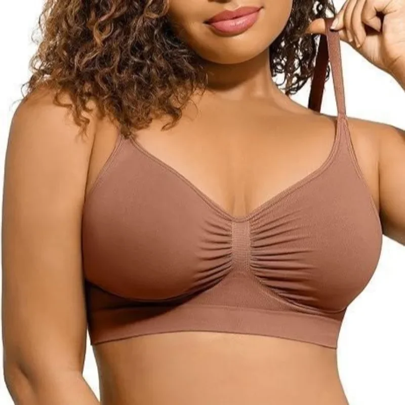 Bra Menyusui Ibu Hamil Wanita Hamil Bersirkulasi Dapat Dilepas Pakaian Dalam Mulus Bralette Ukuran Besar Menyusui