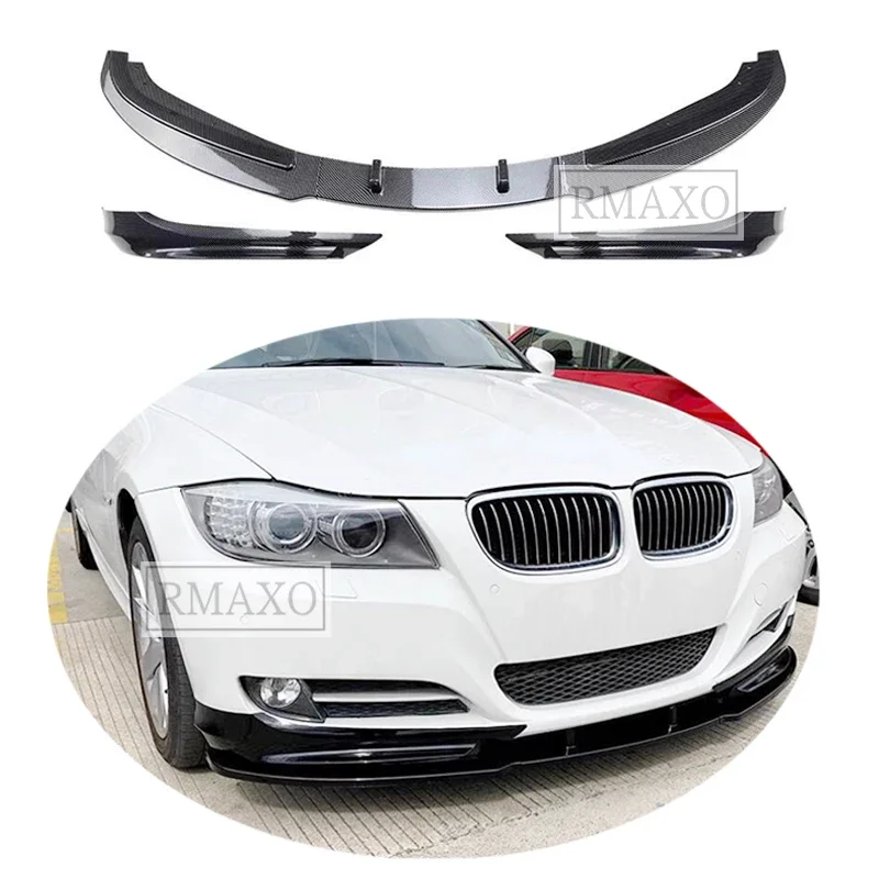 For BMW E90 E91 front shovel Body kit spoiler 2009-2012 BMW 3 Series 320 330 Lip rear spoiler Diffuser Bumpers Protector