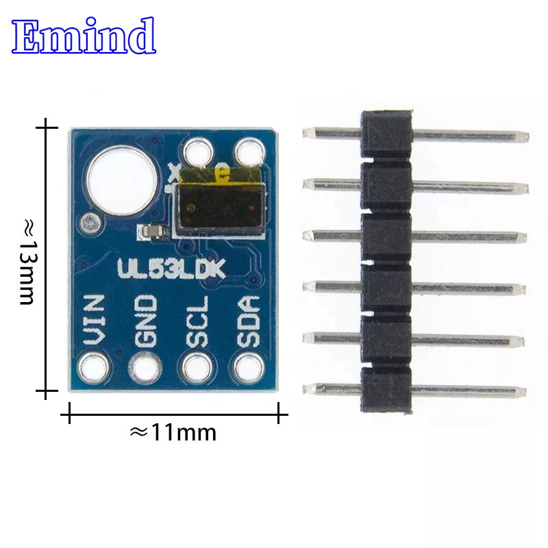 2/5/10/20/50Pcs GY-530 VL53L0X Laser Ranging Sensor ToF Ranging Time-Of-Flight Ranging Sensor Module For Wall Detection