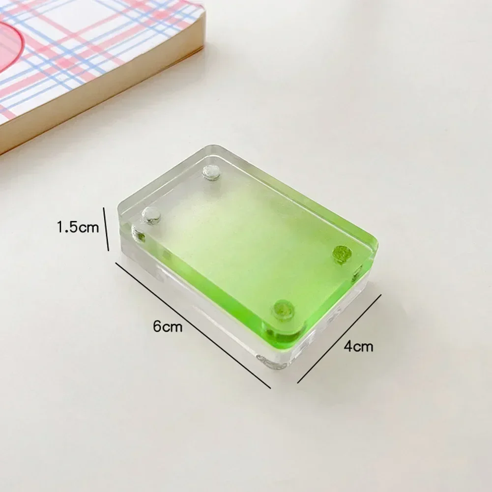 Photocard Holder Transparent Acrylic Photo Frame Photo Frame Picture Frame Desktop Ornament Diamond Photo Frame