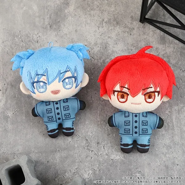 [예약 주문] 12cm MOVIC 코튼 인형 애니메이션 암살 교실 시오타 나기사 아카바네 카르마 팜 인형 장난감 어린이 선물