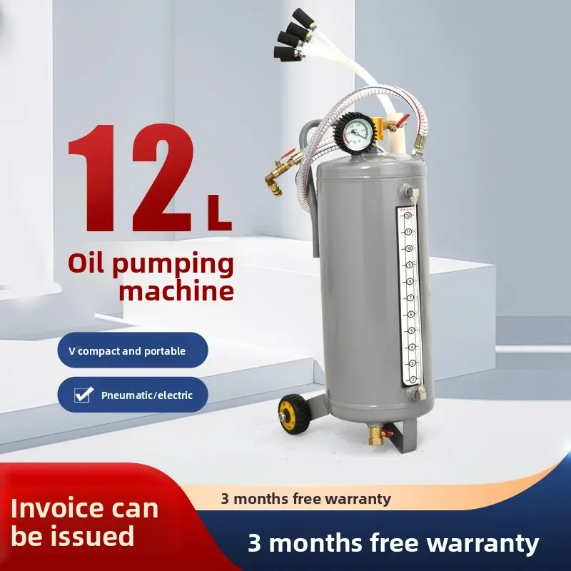 Waste Oil Collector Small Pneumatic Pumping Unit Gasoline Brake Fluid Replacement Tool