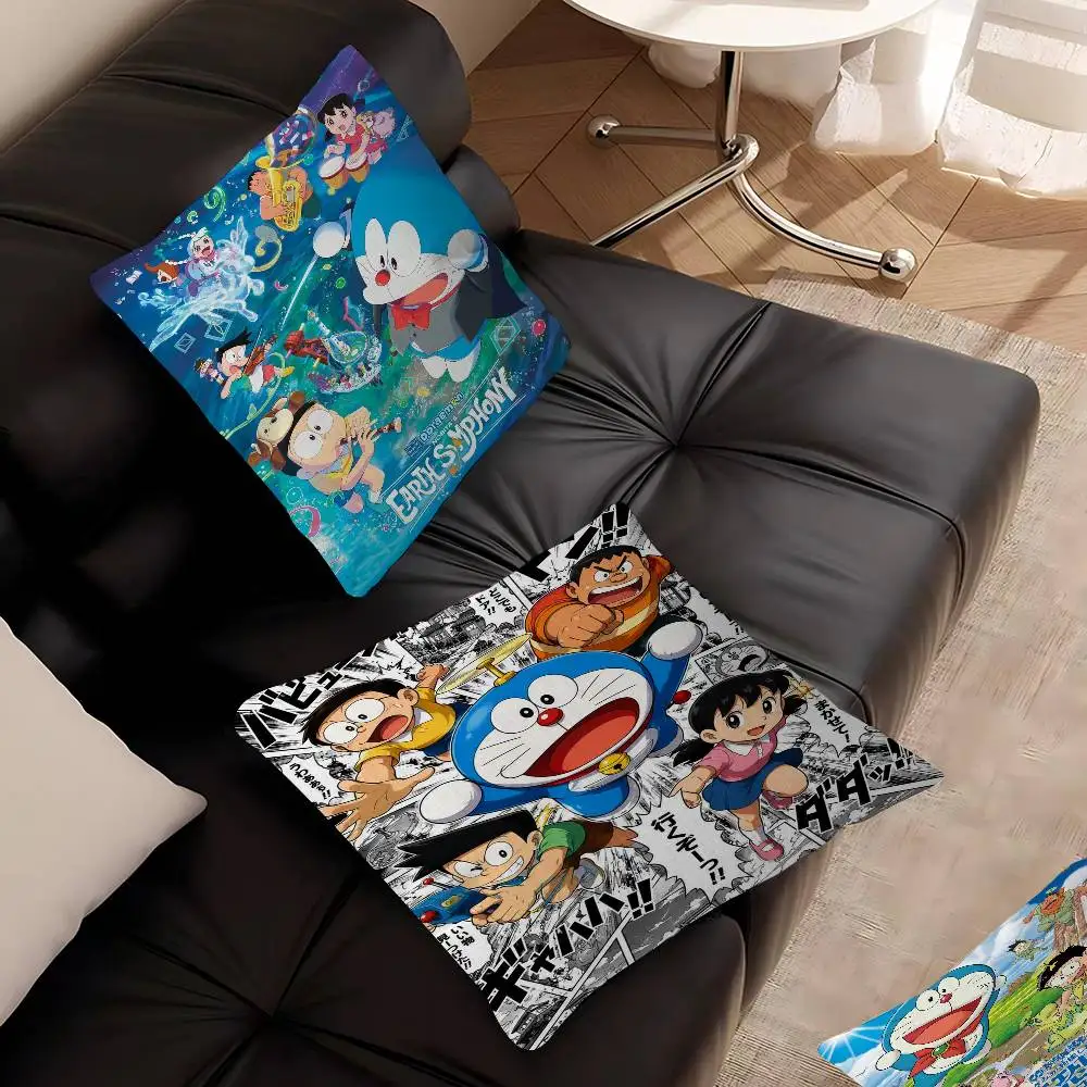 Japan D-Doraemon Maple Design Cushion Cover Happy Autumn Harvest decor Holiday Decorati Pillow Cover