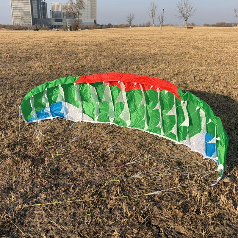 

1 шт. Заменяемый цветной однослойный купол параплана с размахом крыльев 1,5 метра для радиоуправляемых парамоторов, для энтузиастов парапланеризма