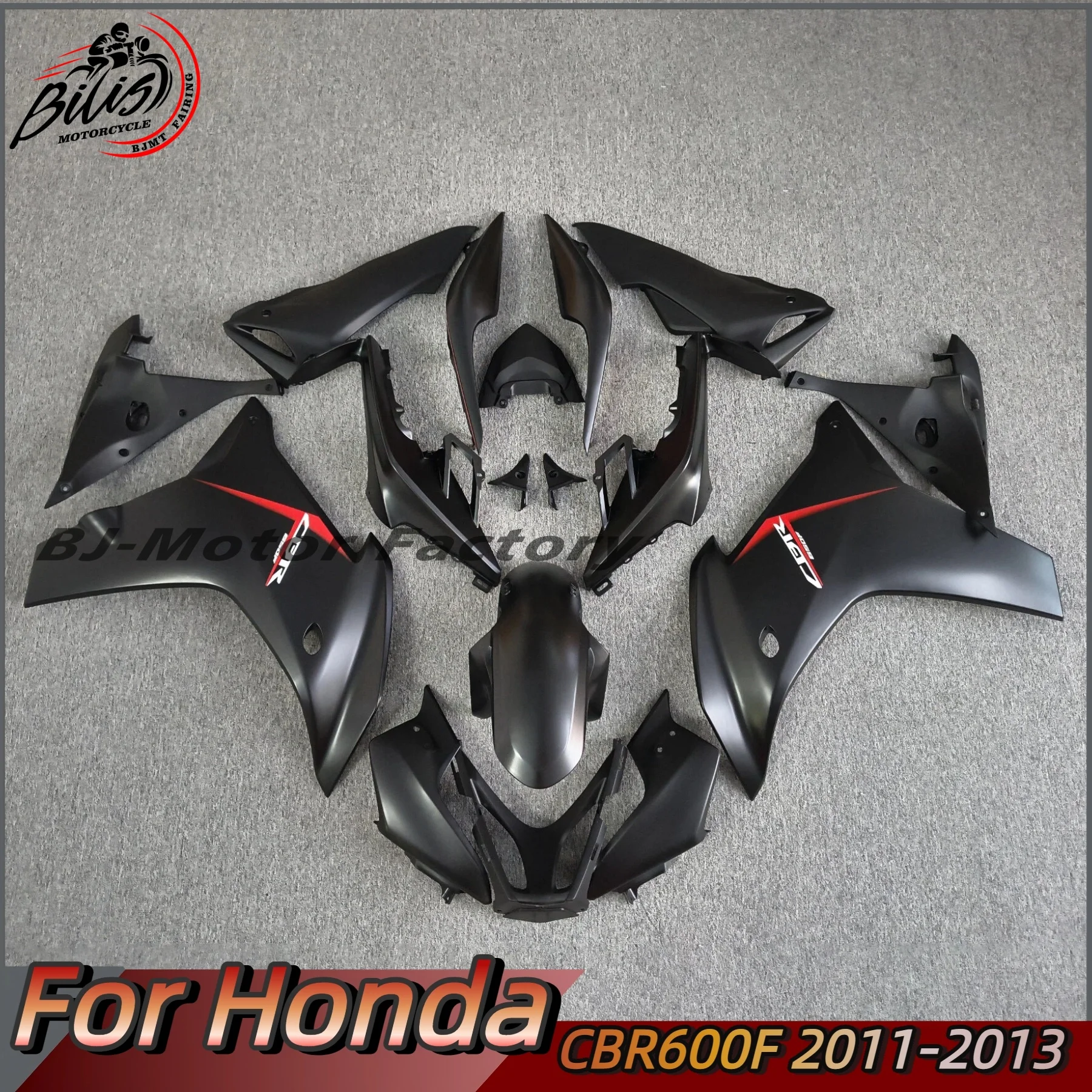 

For HONDA CBR 600F 2011 2012 2013 Fairing Kit CBR600F 11 12 13 ABS Injection Motorcycle Accessory Fairings Bodywork Set