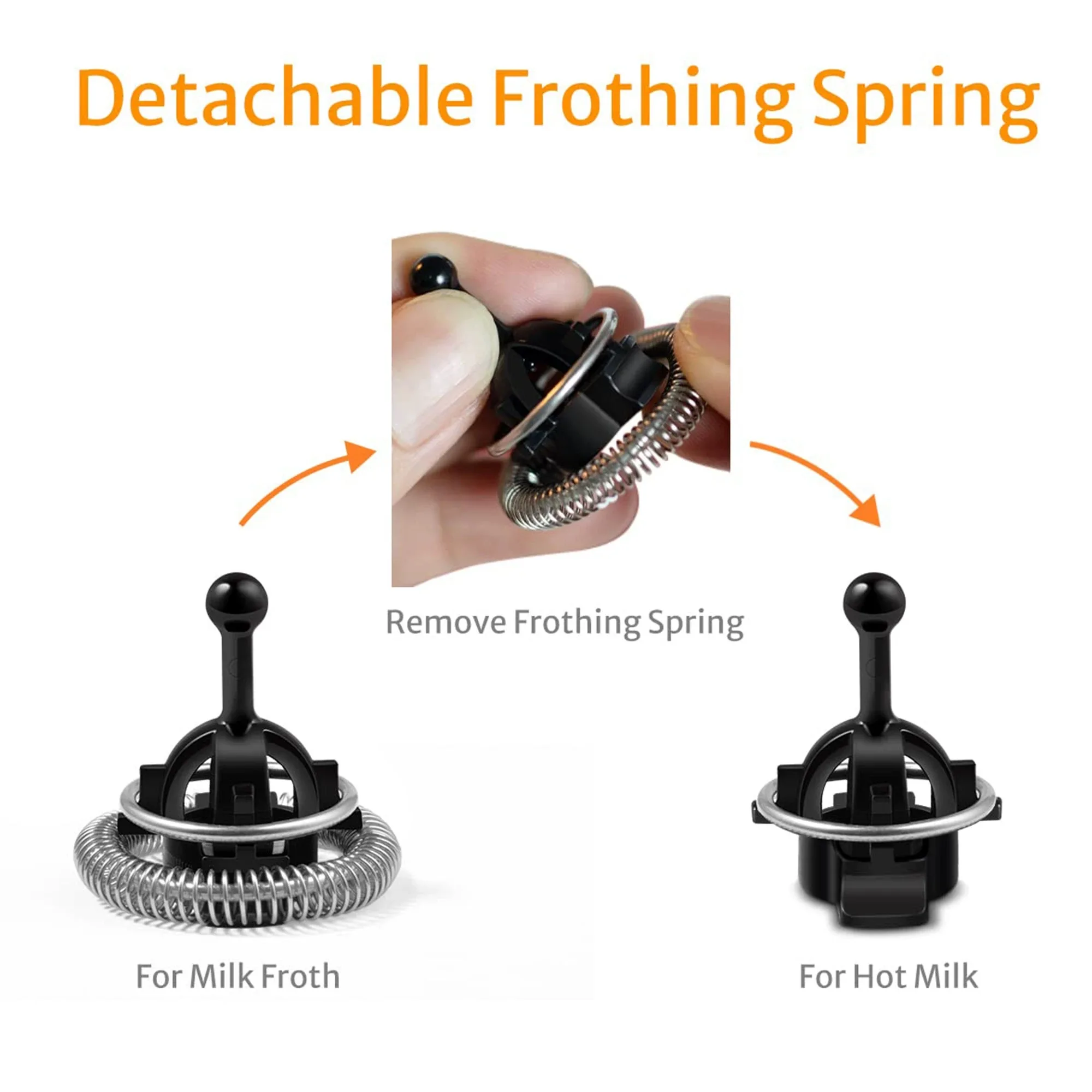 المستوردة الأصلي نسبرسو الحليب frother الحليب frother الحليب frother Aeroccino 3/4 جيل الملحقات الجديدة