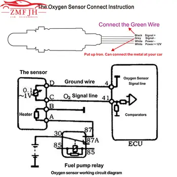 52mm 空燃比表 數位式 AFR 顯示 窄帶氧感知器 0258006028 煙燻色汽車儀表 適用於 12V 汽油車 10 最佳銷售 52毫米軌距 - №2
