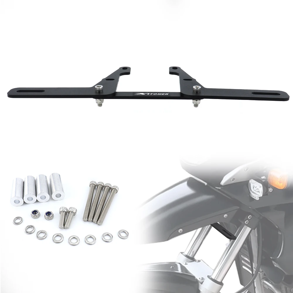 

For BMW F650GS/Dakar 2000-2007 G650GS G650GS Sertao Motorcycle Steel Auxiliary Light Mounting Bracket Front Pod Light Mount