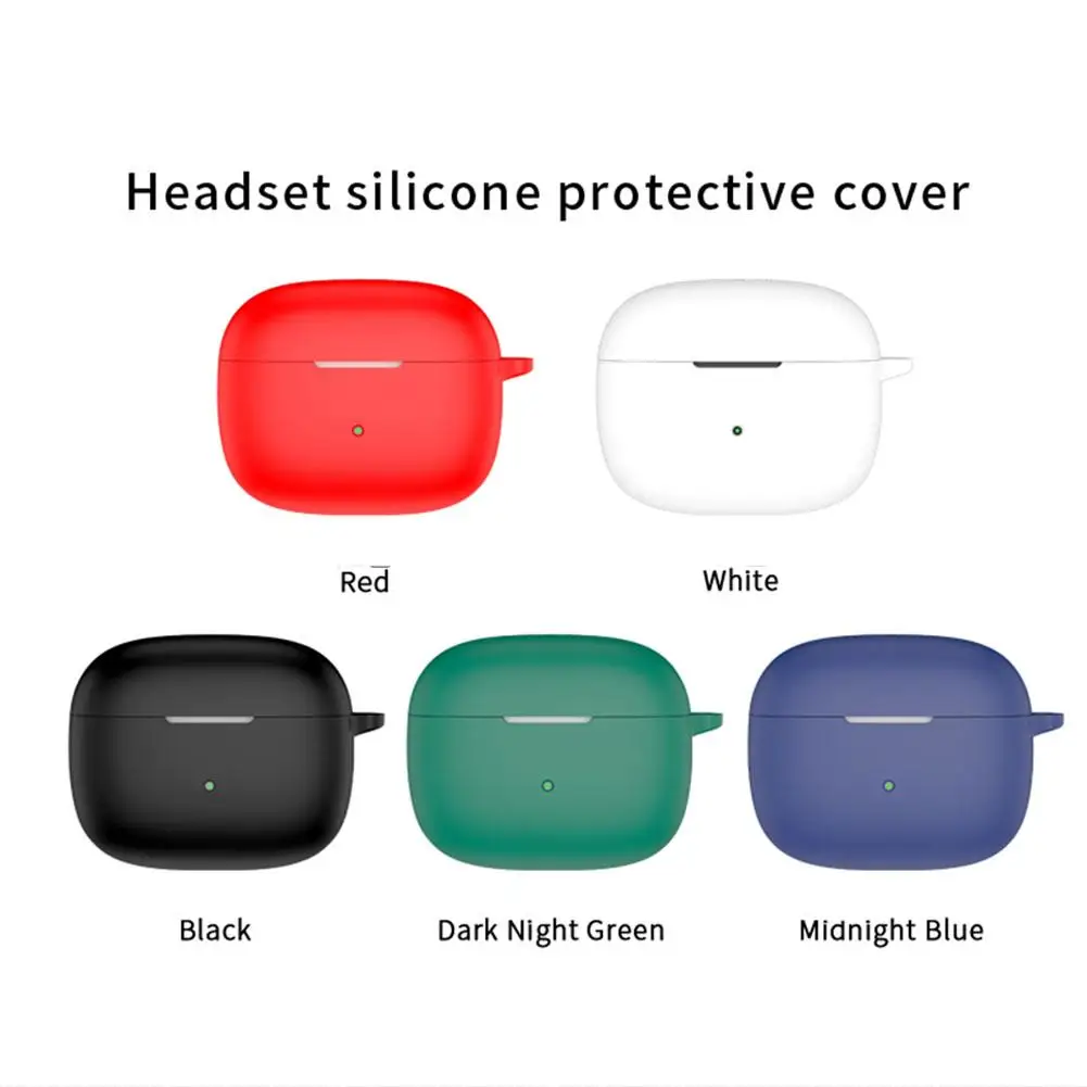 Silicone Shockproof Cover Fit For Bowah Weijian Pi8 Earphone Waterproof Earphone Protect Case Headphone Protect Non-slip Sleeve