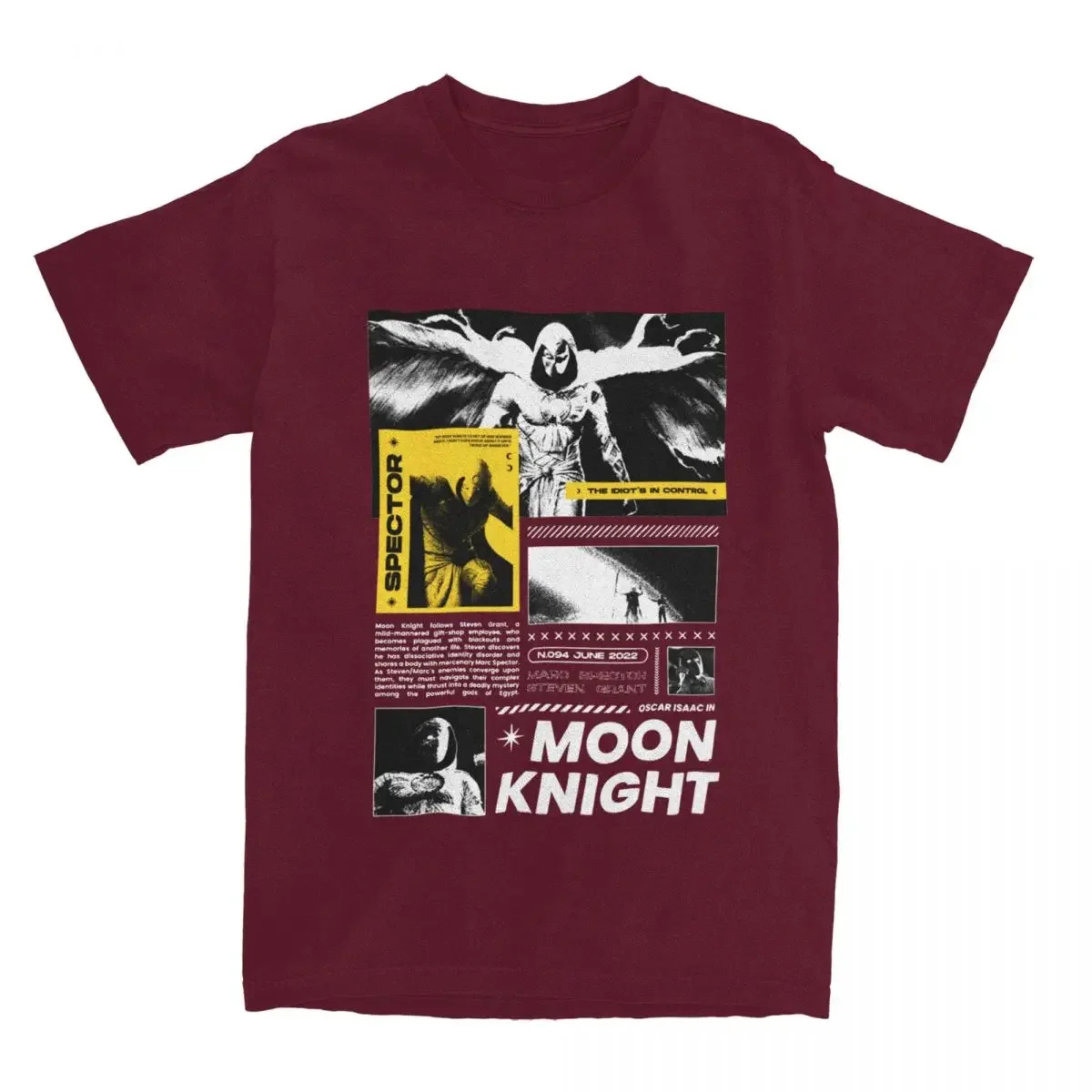 2025 نموذج جديد القمرية كافالير الرجال المرأة تي شيرت تيز قصيرة الأكمام الياقة المستديرة تي شيرت القطن الخالص حجم كبير الملابس #2