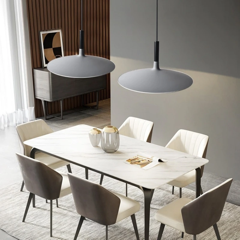 Moderne flache Pendelleuchte Nordic Suspension Deckenleuchte