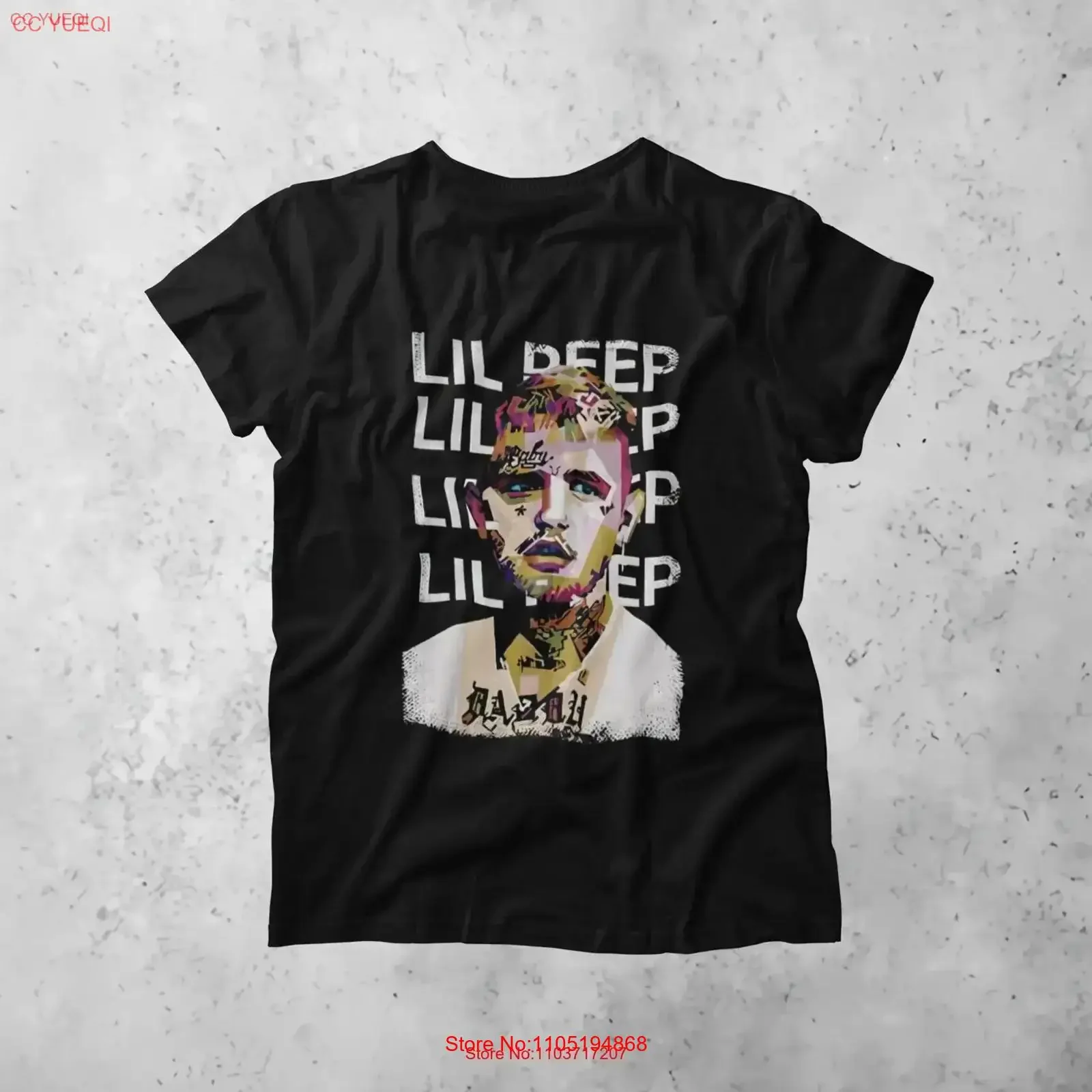 Lil Peep T Shirt Album Merch Patch vintage Washed Breathable Top For Everyday Wear streetwear Comfortable Casual fashion