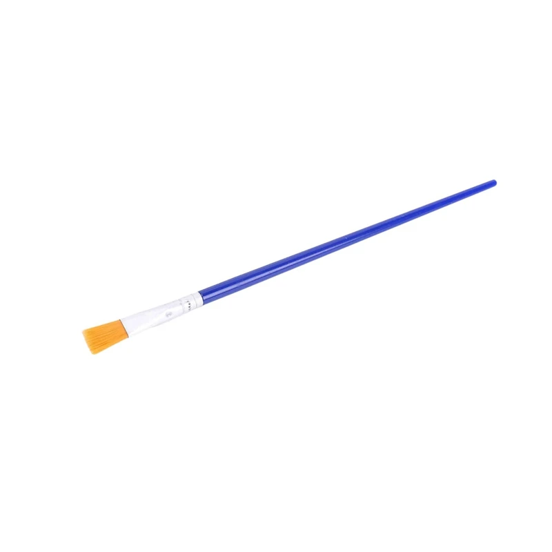 فرش طلاء مسطحة بالجملة للرسم بالتفصيل ، فرش شعر نايلون ، زيت أكريليك ألوان مائية دقيقة ، صغيرة ، من من من من من من من من من النايلون