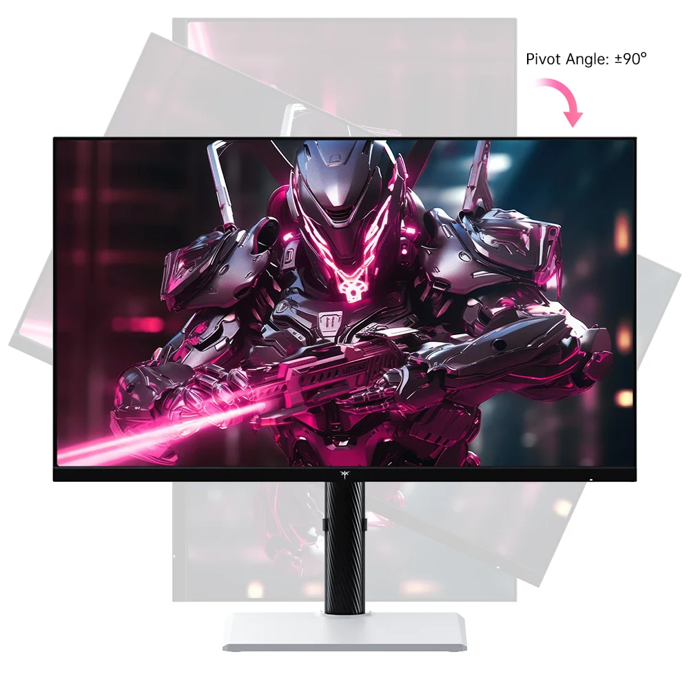 KTC H27E6 27inch Gaming Monitor 2560*1440 QHD Fast IPS Screen, 300Hz Refresh Rate Up to 320Hz, HDR 400, 1ms Response Time, FreeSync & G-Sync