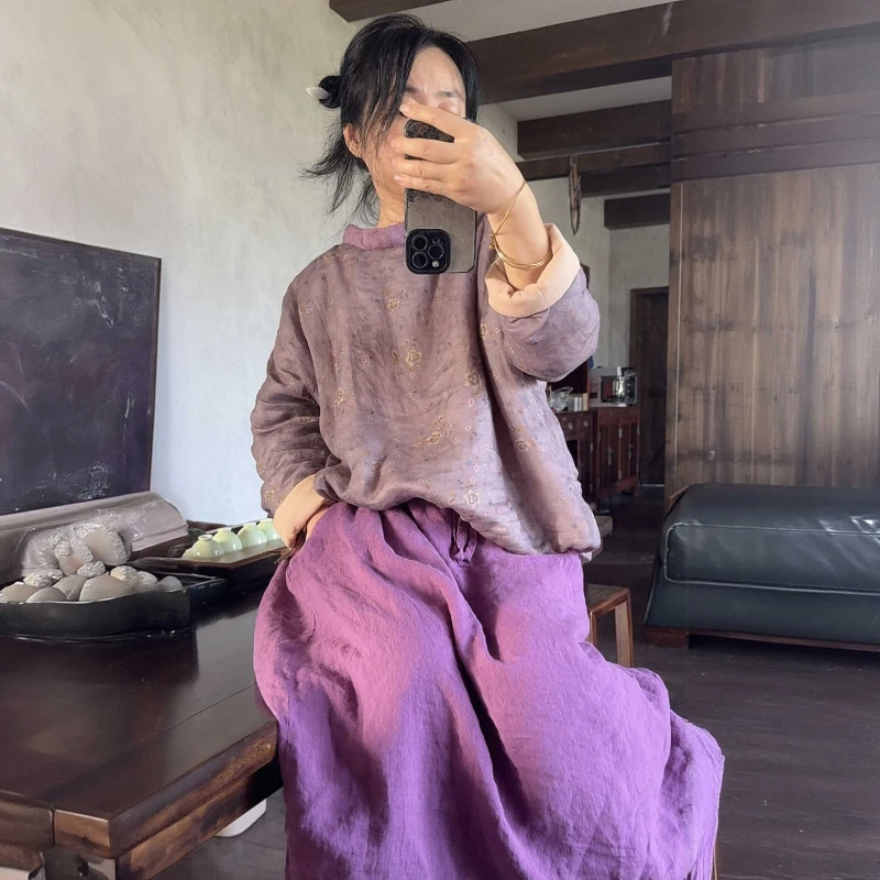 Vintage Solide A-Linie Röcke für Frauen Warme Fleece Gefüttert Lose Mittlere Länge Casual Halb Rock Winter Koreanische Vielseitig Hohe Taille