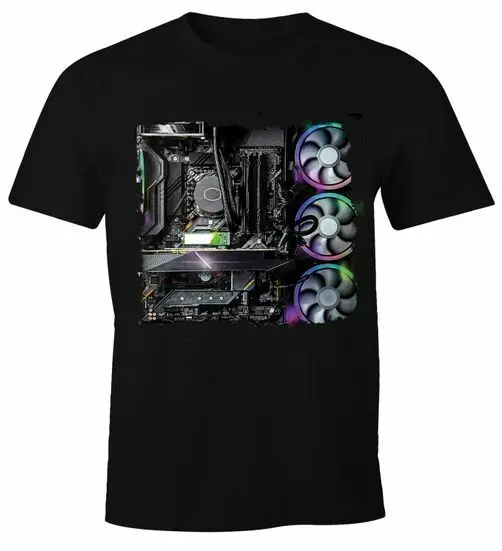 Mens T-Shirt Gaming Computer Nerd Gift Computer Scientist Gamer Gamer