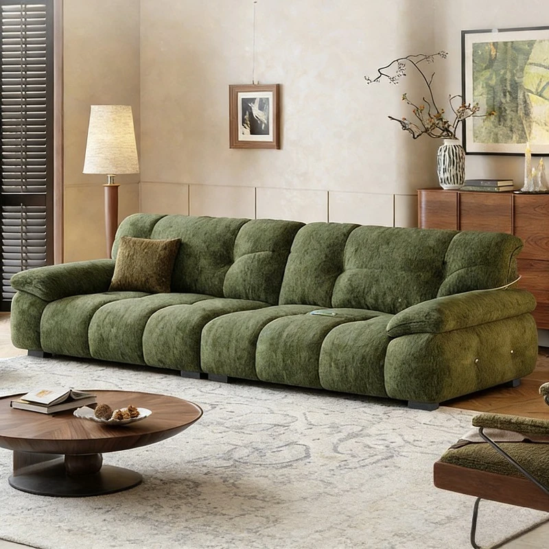 

Многофункциональный современный диван из ткани Cloud для гостиной, для небольшой квартиры, в стиле ретро, прямой, из шенилла.