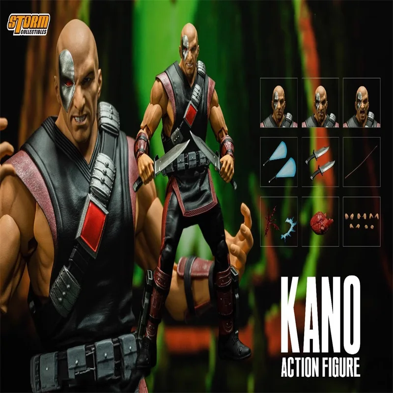 New DCMK13 Storm Toys 1/12 Soldier KANO 6\'\' Action Figure In Stock Hot Sale