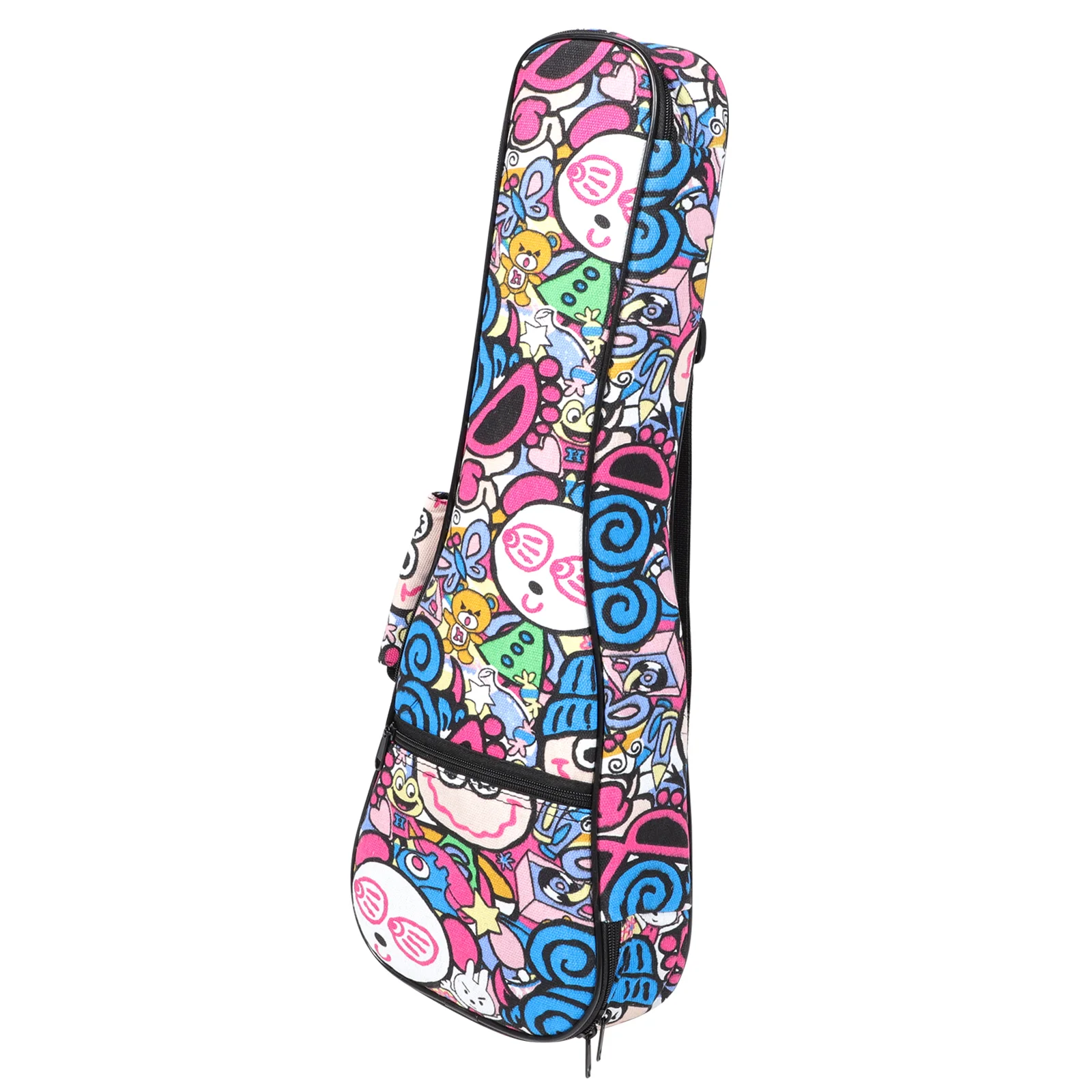 Portable Guitar Bag Carrying Ukulele Container Practical Storage Tote Acoustic Cases Strap