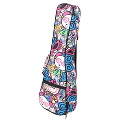 Portable Guitar Bag Carrying Ukulele Container Practical Storage Tote Acoustic Cases Strap