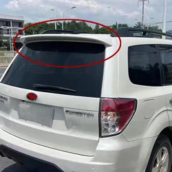 Suitable for Subaru Forester roof wing, rear trunk lid, spoiler, fender, carbon black sport modified parts 2009-2012