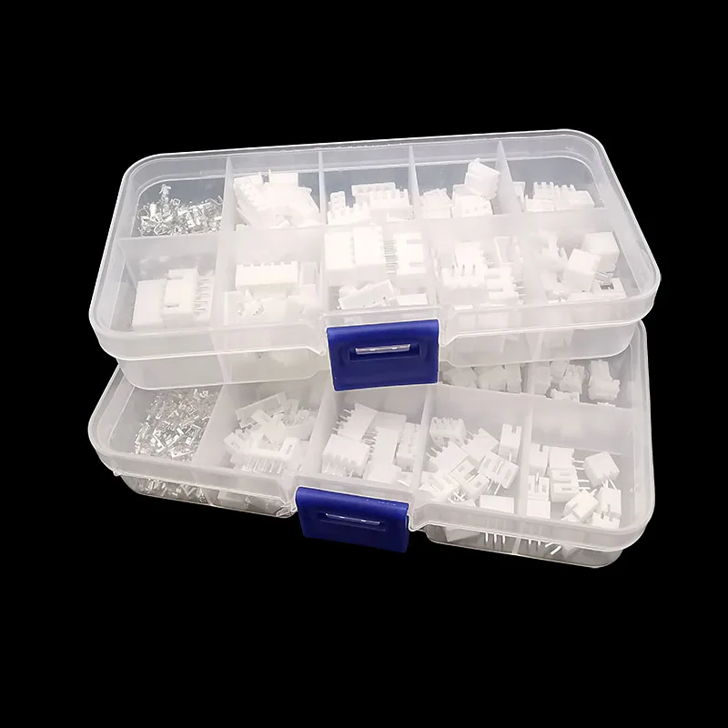 1 skrzynka JST 1.25mm/ PH 2.0mm /SYP/SM/XH 2.54mm / VH 3.96mm wtyk żeński zestaw wtyczek obudowa z tworzywa sztucznego złącze zaciskane