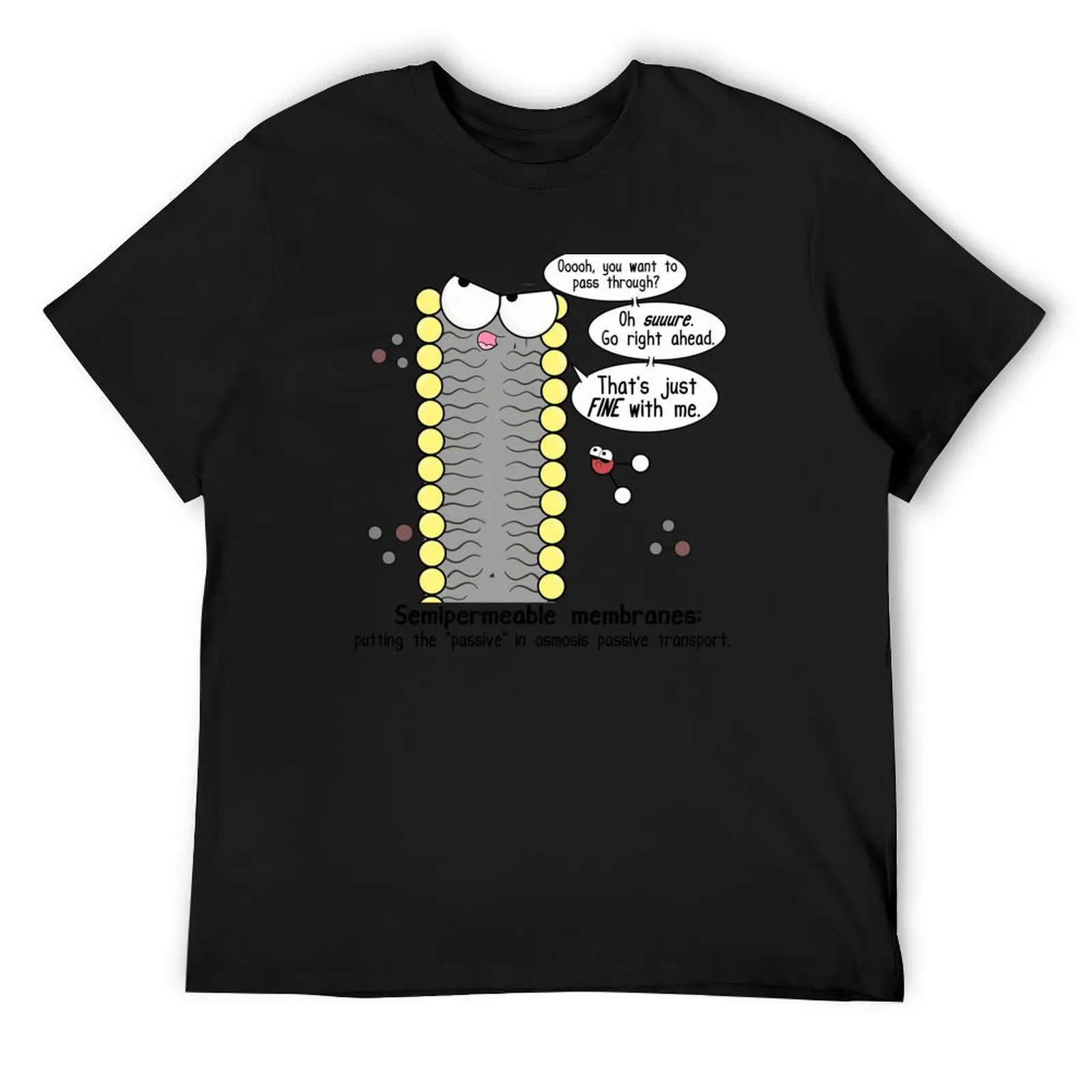 

Passive Aggressive Cell Membrane T-Shirt oversizeds anime stuff customs mens t shirts pack