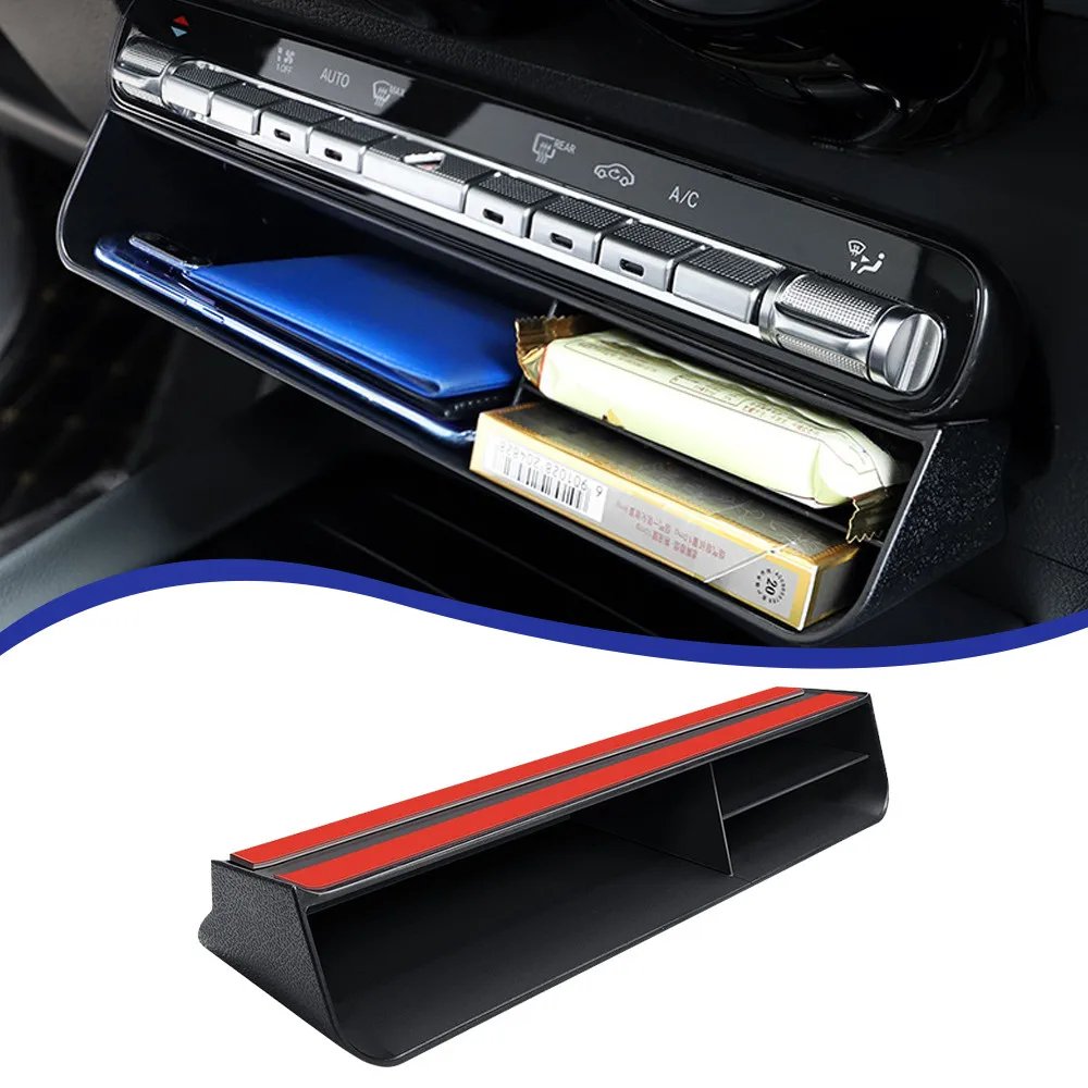 New For Mercedes Benz A B CLA GLB GLA GLE Class W177 W247 C118 X247 H247 W167 EQA 2020-2024 Car Central Control Storage Box Trim
