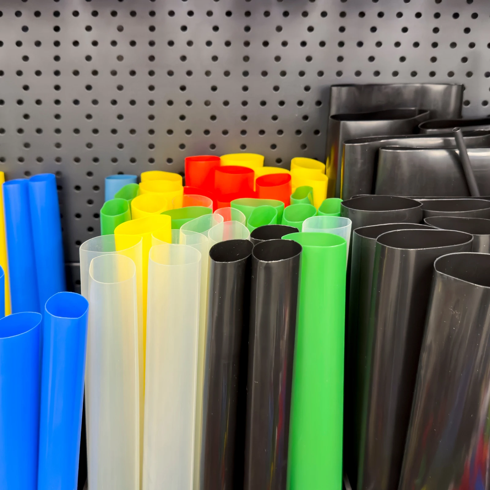 5Pcs 1m/2m PTFE Heat Shrink Tubing 2.5/4.5/6/8/9.5mm ID 4 to 1 Ratio Clear Insulating Tubing High Temperature Shrinking Tube