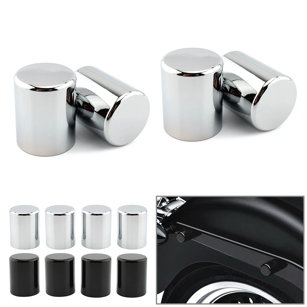 

4pcs Motorcycle Docking Hardware Point Cover For Harley Sportster XL883 Touring Road King Street Glide FLHR FLHX Softail Dyna