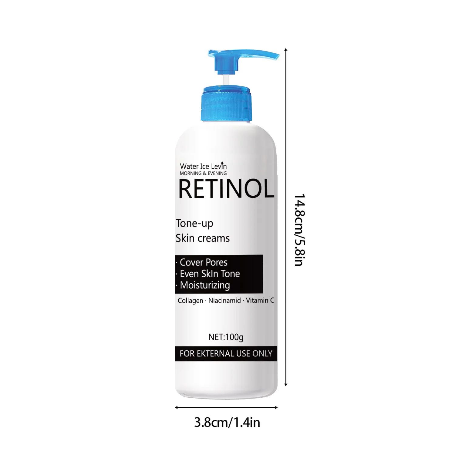 Retinol Cream, Collagen, Hyaluronic Acid, Retinol and Niacinamide Moisturize and Nourish, for Soft, Supple, and Vibrant Skin