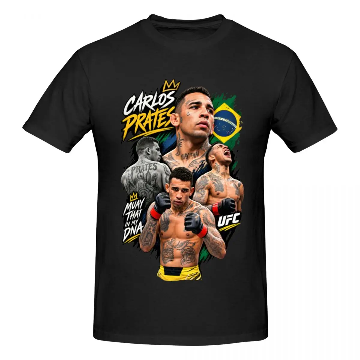 Carlos Prates Smoker Fun T Shirts Graphic Y2K Idea Quality Mens Women T Shirts Clothing