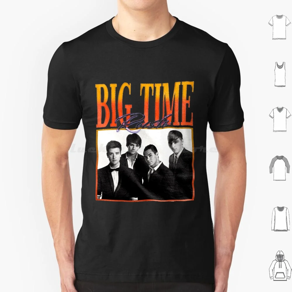Camiseta Big Time Rush 6xl, camiseta fresca de algodón, Big Time Rush Big Time Rushs Big Time Rush Art The Big Time Rush Big Time Rush
