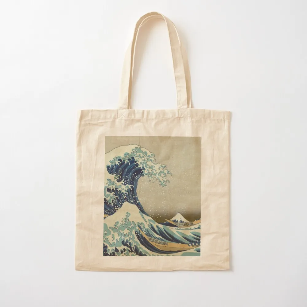 

The Great Wave Off Kanagawa Tote Bag Canvas tote bags aesthetic shoping bag Canvas Tote Bag