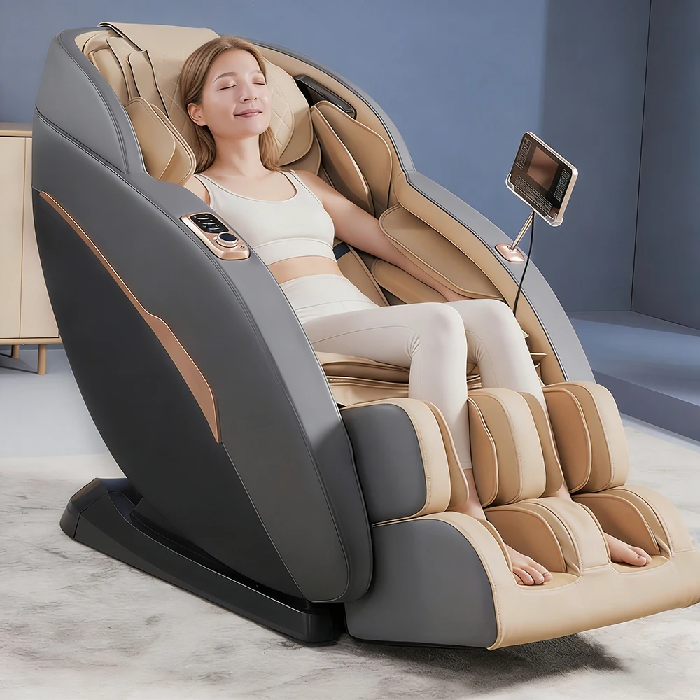 China 3d Zero Gravity Full Body Massage Chair With Heating Support Recliner Design For Bedroom Hotel Outdoor Pro Use