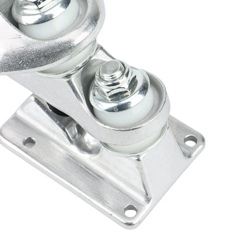 1Pcs Double Floor Longboard Trucks 6.25Inch Skateboard Bracket Trucks Gravity Casting Rear Truck Silver SHR90A