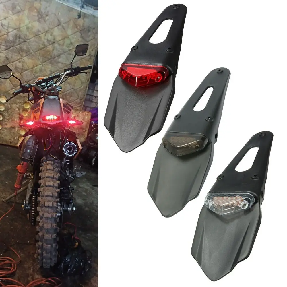 

Splash Mudguard Easy Fixed License Plate Bracket Motorcycle Rear Fender Water Retaining Plate Brake Lamp Holder