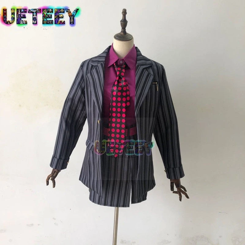 

UETEEY COS Trish Una Cosplay Costume Suit Doujin Cos Diavolo Gender Swap Halloween Custom Size