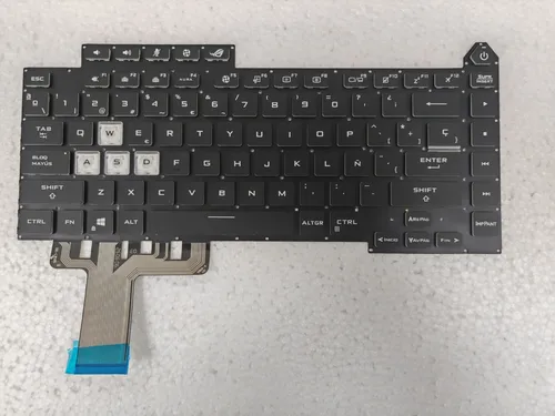 Imagen 2 del producto Teclado latino español para Asus Rog Strix G15 G513 G513RC G513RM G513RW G513QR G513QE G513IM G513IE retroiluminado