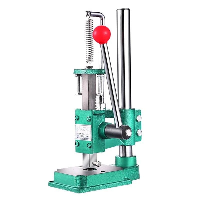 

Small Manual Punching Press Punch Hand Castanets Desktop Drill Hand-Punch Diamond Chisel Machine Punching Punching Hand Press