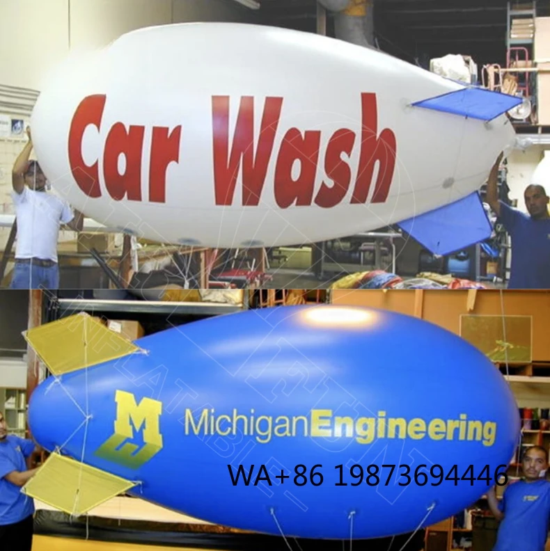 

Drones Inflatable Advertising Blimps RC Unit Control Inflatable Airship for Basketball Match