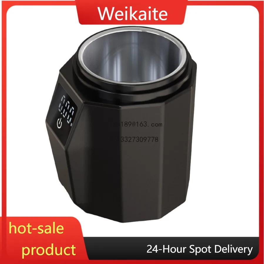 

New coffee with scale connecting powder cup coffee bean weighing high precision measuring cup 58mm powder drop electronic