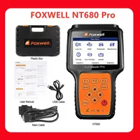 FOXWELL NT680 Pro All Systems Diagnostic Scanner elite with Oil Light/Service Reset+EPB Functions pk nt630 / t1000