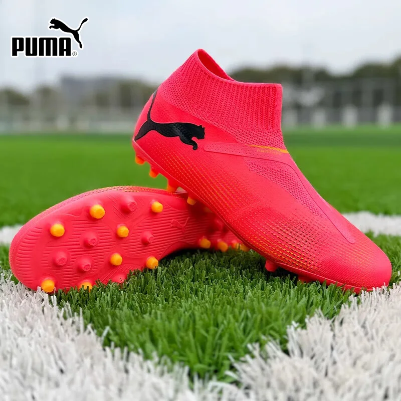 

Мужская обувь Puma Future 7, матч + Ll Mg, спортивная обувь, тренировочные бутсы для ежедневных соревнований, легкие футбольные бутсы для газона 107712-03