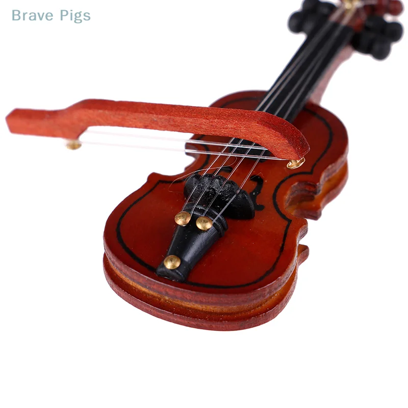 Rumah boneka, instrumen kayu M - Musical Instrument Fiddle ulasan dan harga