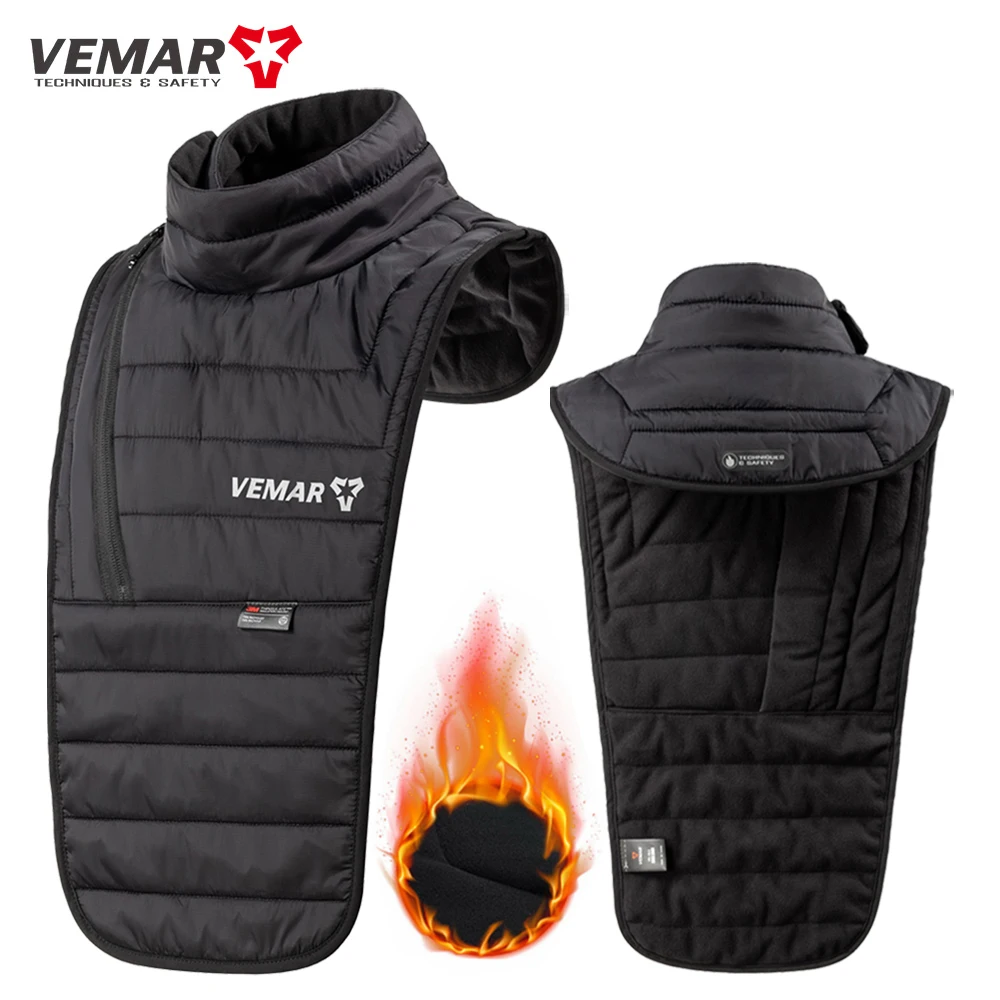 VEMAR Winter New Motorcycle Full Neck Protectors Scarf Mask Windproof Warm Motorcycle Face Mask Cycling Fleece Balaclavas