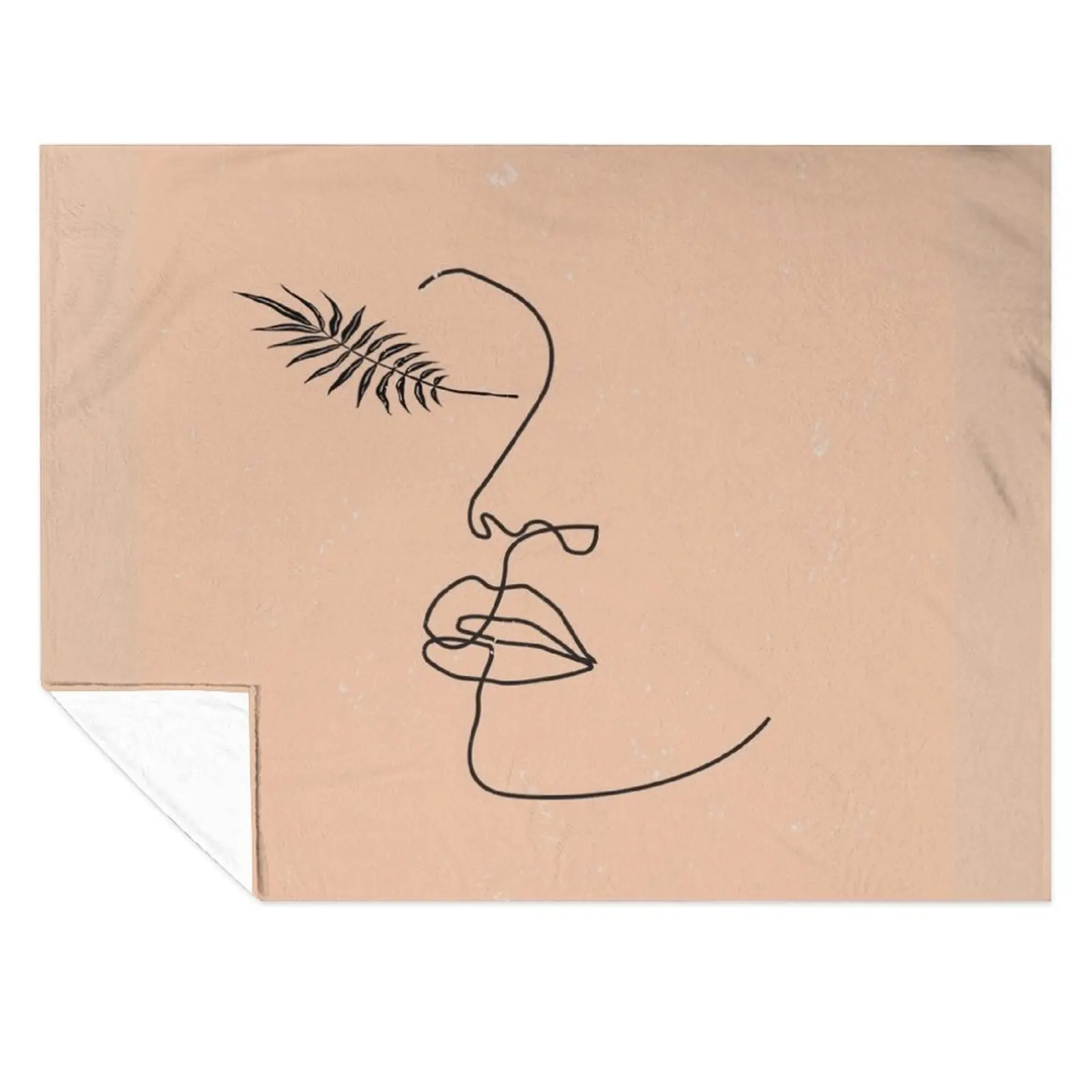

Abstract Face Throw Blanket Nap blankets ands Polar wednesday Blankets