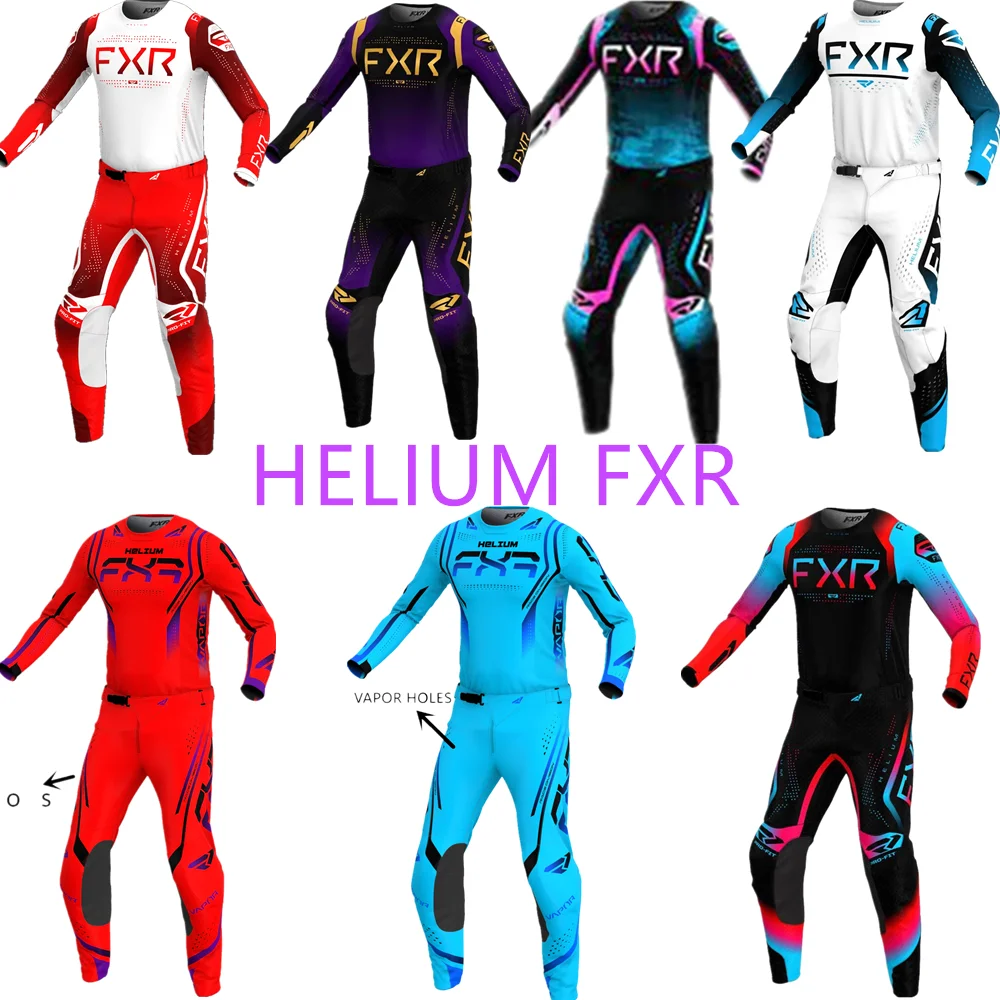 Ensemble d'équipement Helium FXR MX, vêtements de Motocross, maillot de Moto tout-terrain, ATV,