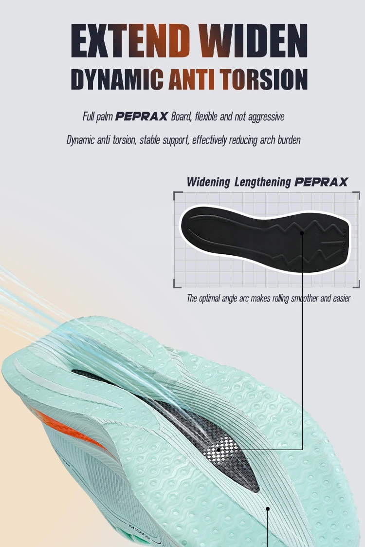 IRUNSVAN Sportschuhe mit Nylon-Carbonplatte, hervorragender Atmungsaktivität, Dämpfung und Rückfederung, Marathon-Trainingsschuhe, Unisex, 121 – Detail 14