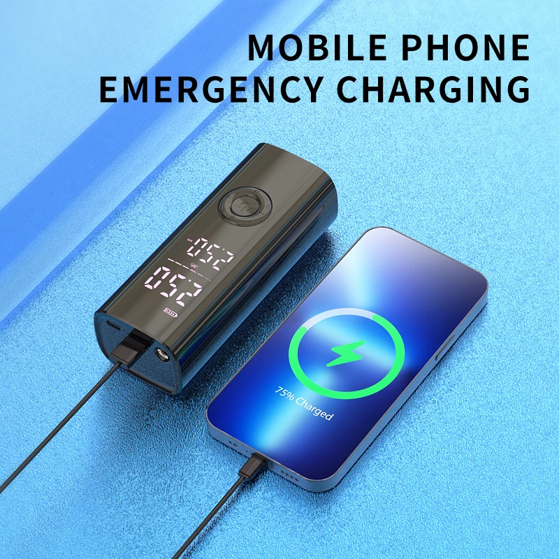 12V 150PSI Mini Battery Rechargeable Digital Tire Inflator Wireless Portable Car Bike Bicycle Compressor Electric Air Pump